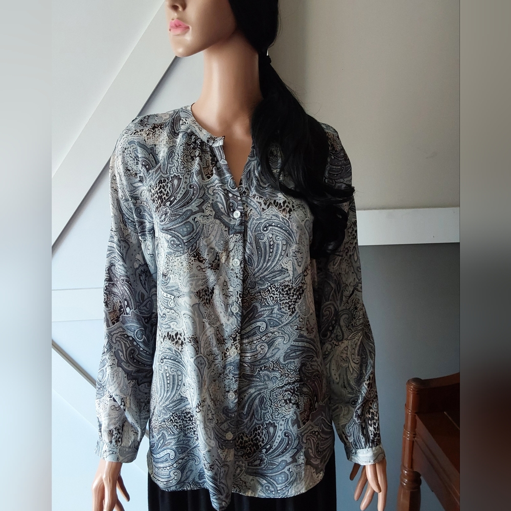 Chicos Button Down Shirt